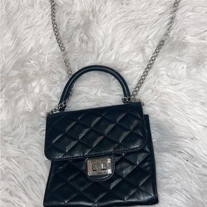 Black purse